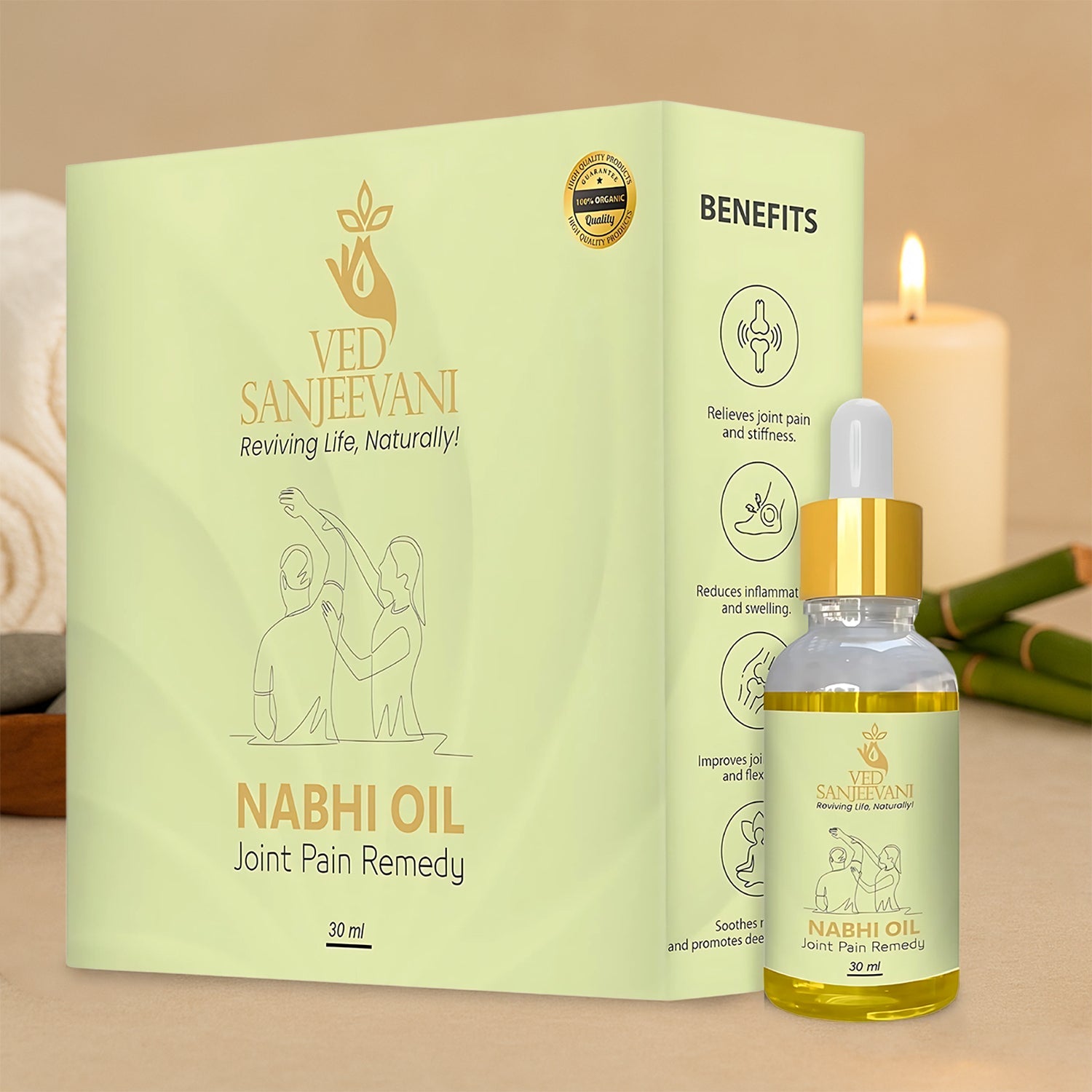 Ved Nabhi Oil – Pain Relief