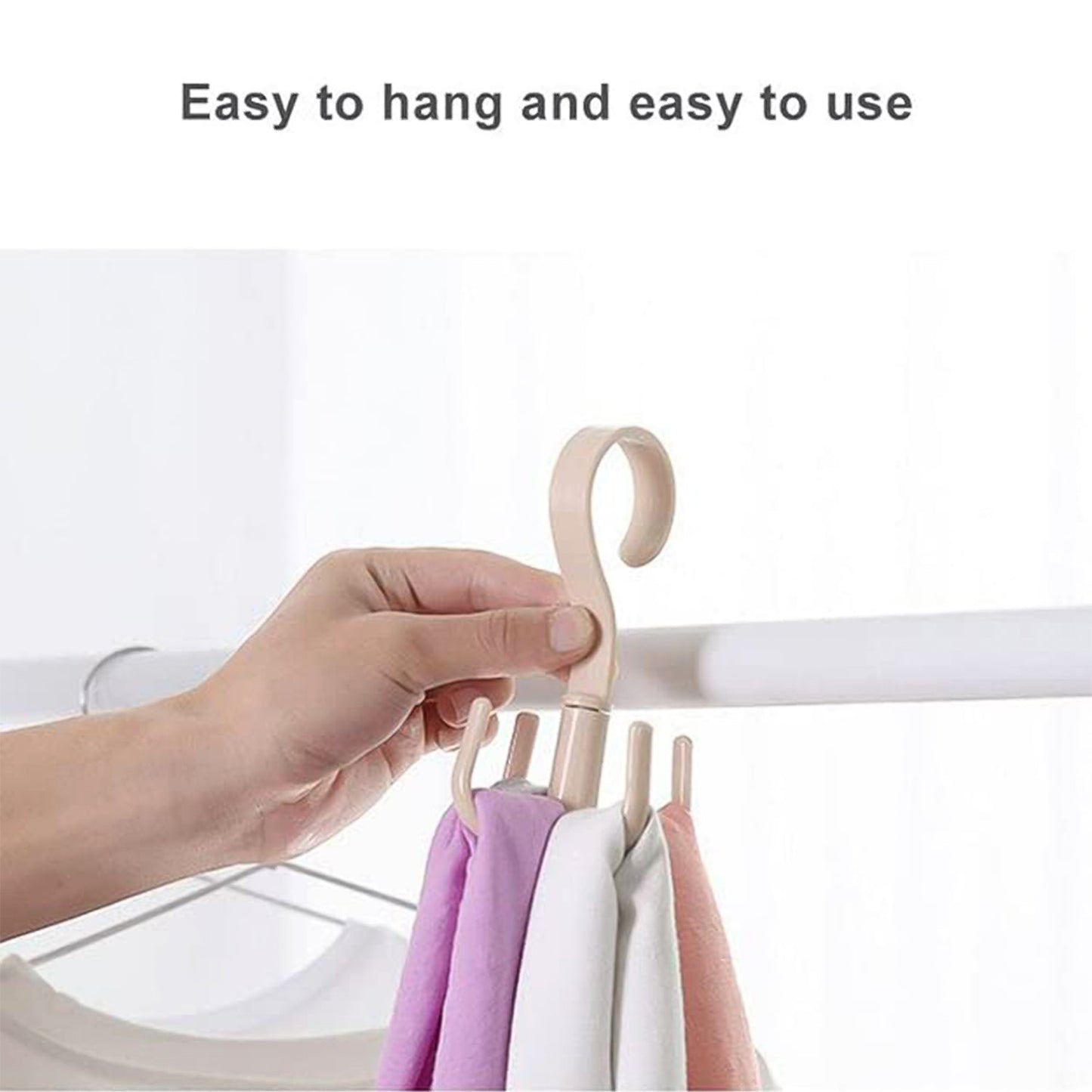 360° Rotating Multipurpose Hook Hanger (1 Pc)