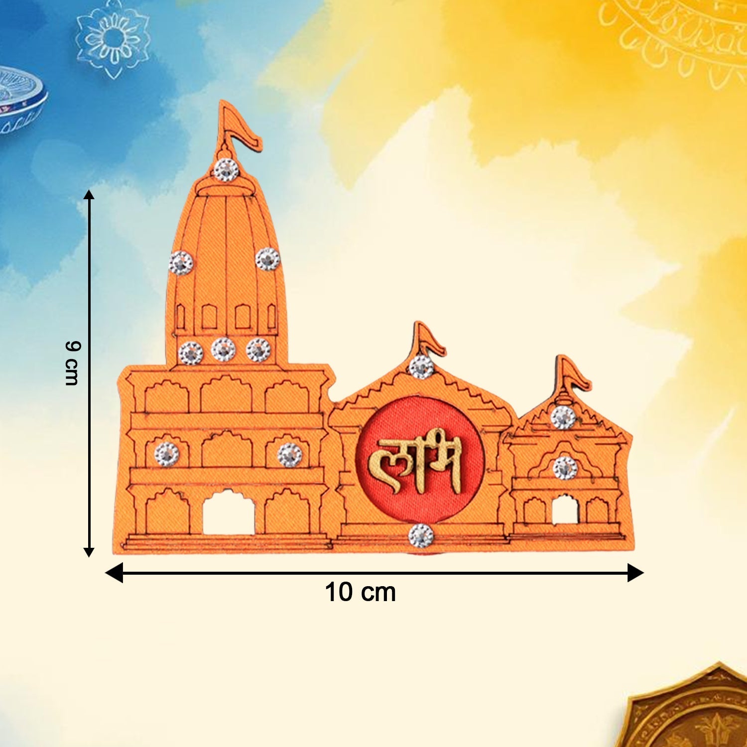 Shubh Labh Ram Temple Religious Showpiece
