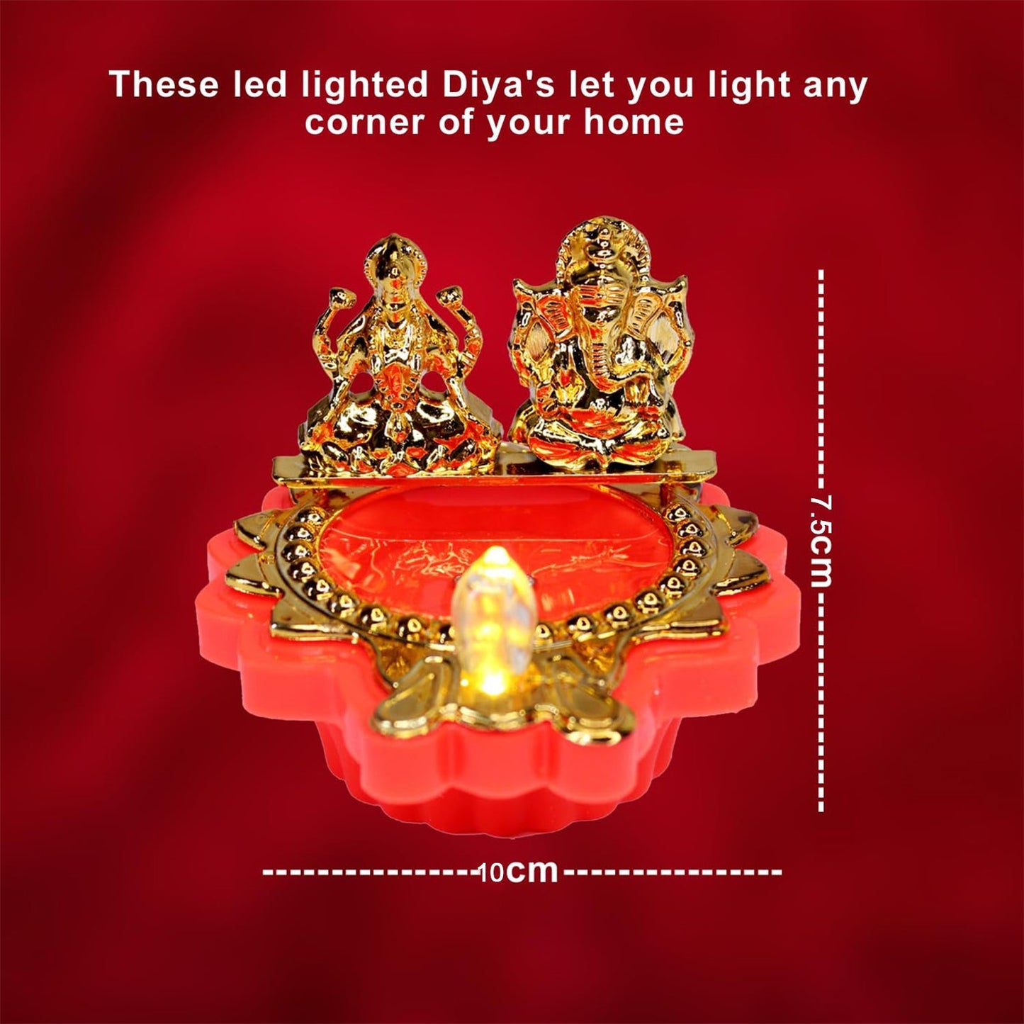 Decorative Water Sensor LED Diya (1 Pc)